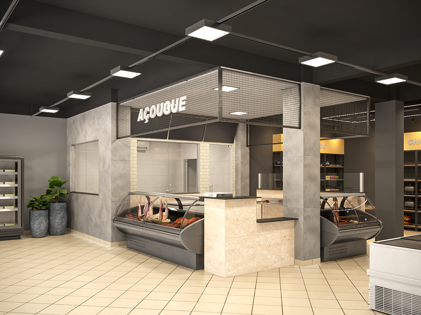 No Açougue
